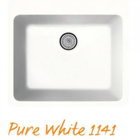 Мойка CAESARSTONE Pure White 1141